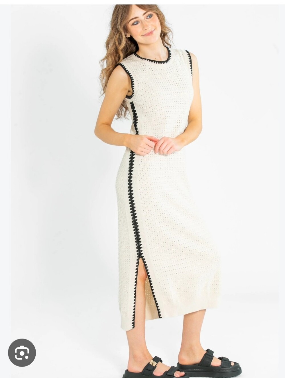 VARLEY knit Tank Dress